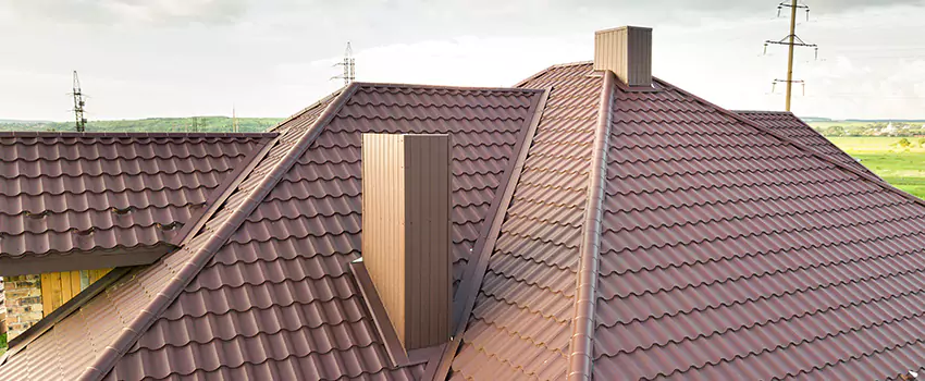 Residential Chimney Flashing Restoration in Huntington Station, NY