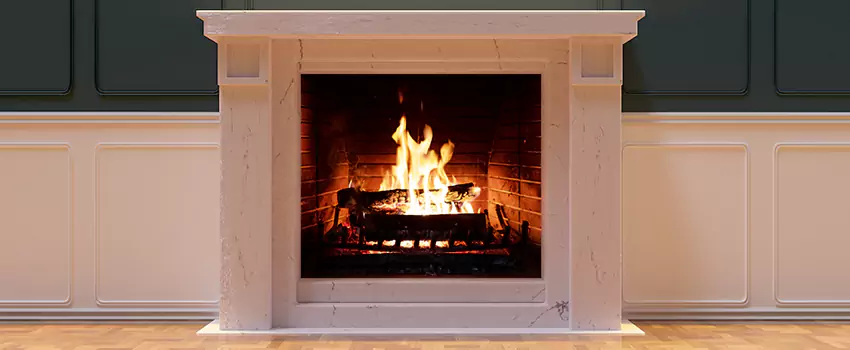 Decorative Electric Fireplace Installation in Huntington Station, New York