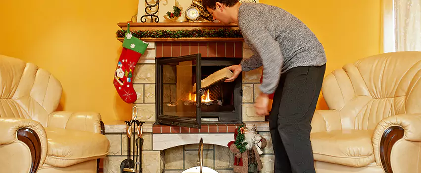 Gas to Wood-Burning Fireplace Conversion Services in Huntington Station, New York
