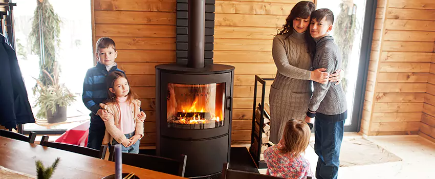 Morso Cast Iron Fireplace Insert Installation in Huntington Station, New York