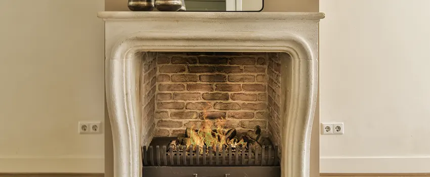 Vintage-style Fireplace Redesign in Huntington Station, New York