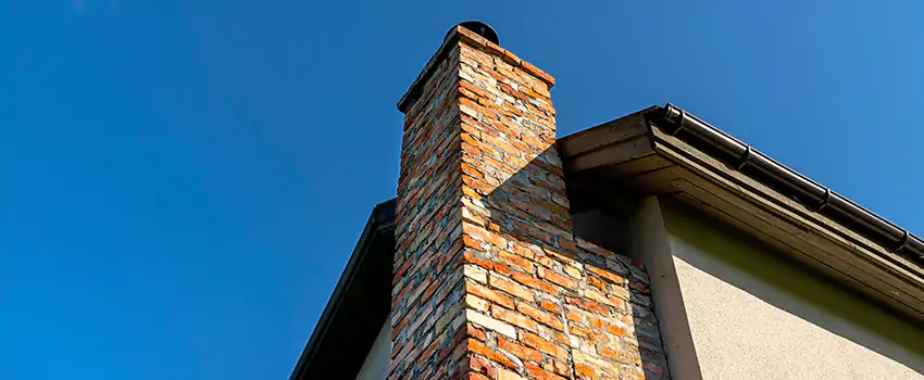 Masonry Chimney Flashing Repair in Huntington Station, New York