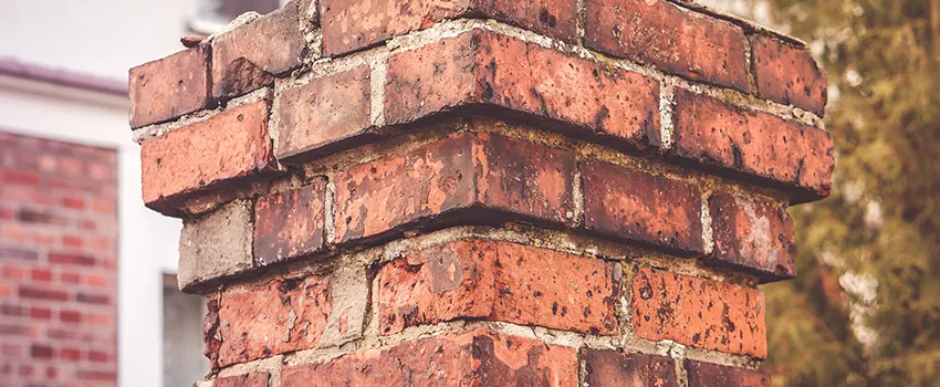Cracked Chimney Bricks Repair Cost in Huntington Station, New York